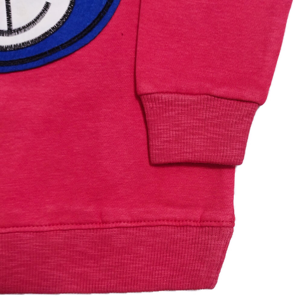 SP BEAR PATCH SWEATSHIRT PNK03