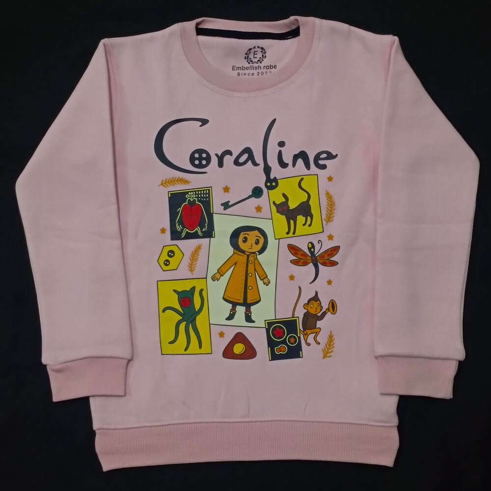 ER CORALINE 2PCS FLEECE SET LPNK02