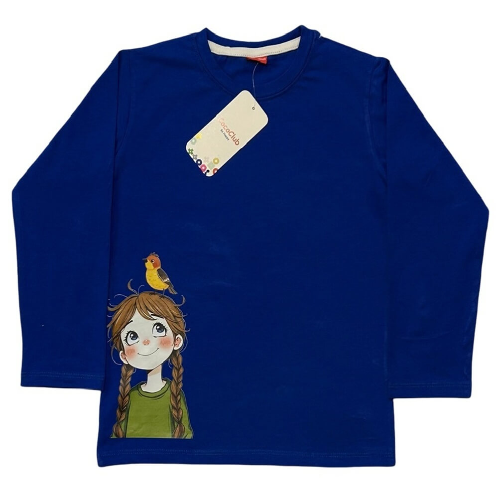 CC SPARROW GIRL SHIRT RBLU01