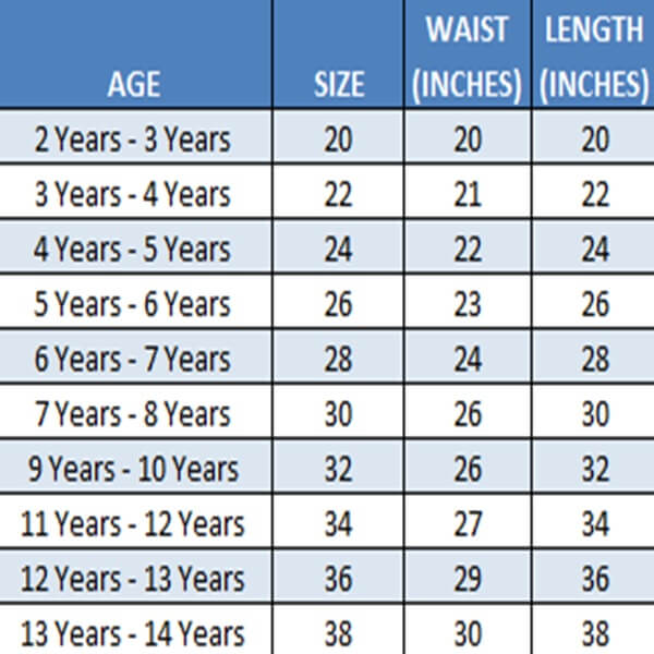 EXP KIDS JEAN BLUGRN01 SIZE