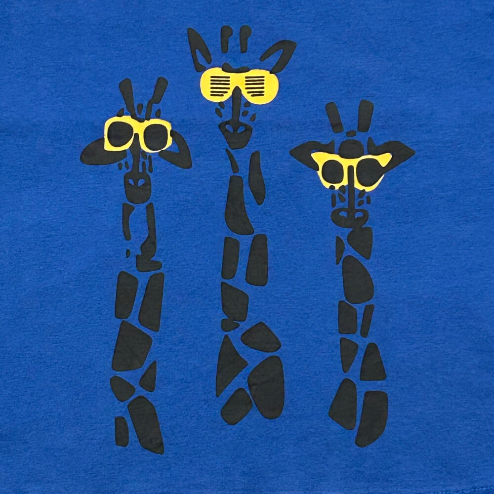 CC GIRAFFE KIDS TSHIRT BLU02